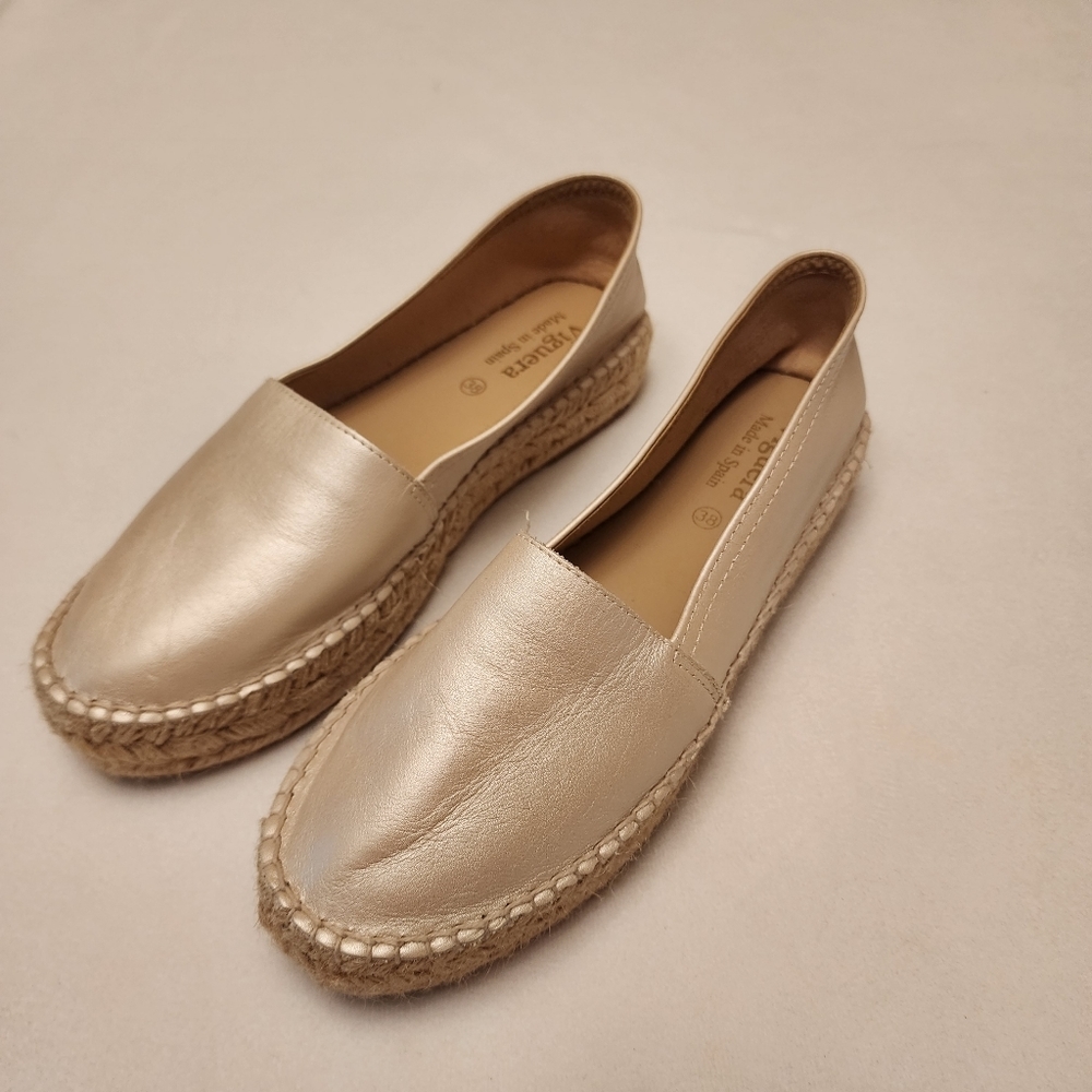 Viguera Metallic Pearl Espadrilles - Picture 8 of 8